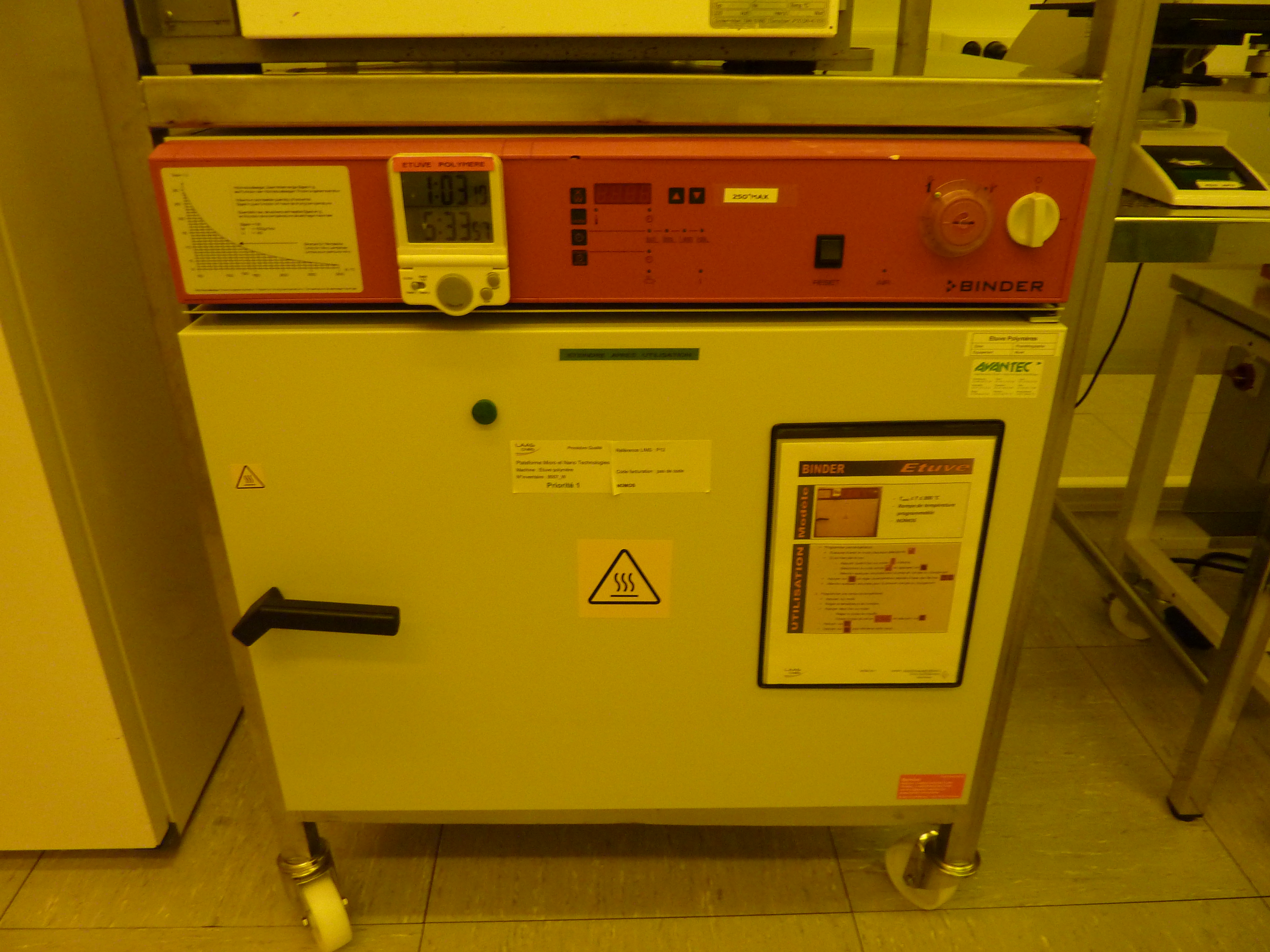 Picture of Oven polymers NoMOS (F-FRAI)